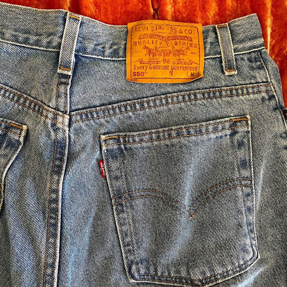 Vintage Levi 550 Light blue Jeans